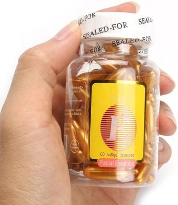 winry Facial Essence Vitamin E Softgel Capsules for Glowing & Smooth Skin – 60 pcs