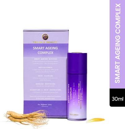 Truth & Beauty Smart Ageing Serum: Retinol, Bakuchiol, Ginseng Extract for Fine Lines & Hydration