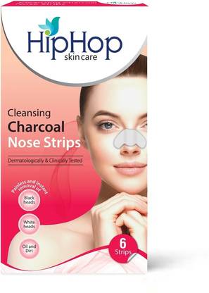HipHop Skincare Skin Care Charcoal Blackhead Remover Nose Strips