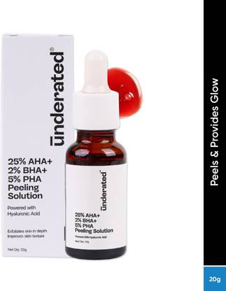 UNDERATED 25% AHA 2% BHA 5% PHA Peeling Solution