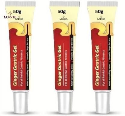 LORSHEL Ginger Gastric Gel for Stress-Free Digestion