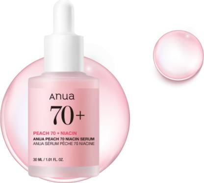 ANUA Peach 70% Niacinamide Skin Serum | Reduces Dark Spots & Evens Skin Tone"(pack of 1)