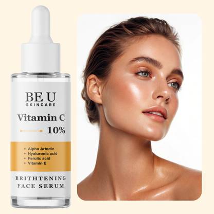 Be U Skin Elasticity Booster – Vitamin C, Alpha Arbutin & HA Deeply Hydrate, Smooth Skin & Guard Against Daily Damage