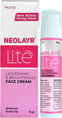 NEOLAYR Lite Lightening & Brightening Face Cream (Airless)