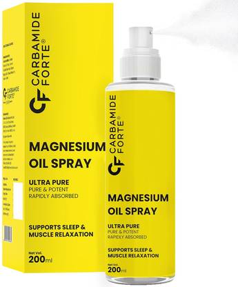 Carbamide Forte Magnesium Oil Spray | Magnesium Supplement for Sleep Support, Muscle Recovery & Pain Relief
