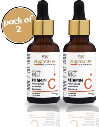 WHITEROSESHINE Zesty Glow Vitamin C Face Serum for Any Skin | No Side Effect (Pack of 2)