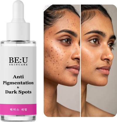 Be U Vitamin C Serum for Pigmentation – Kojic Acid, Alpha Arbutin & Niacinamide for Spot-Free Glowing Skin