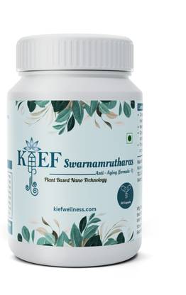 KIEF Swarnamrutharas Anti Aging Capsule (60 Capsules)
