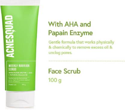 Acne Squad Weekly Warrior Scrub
