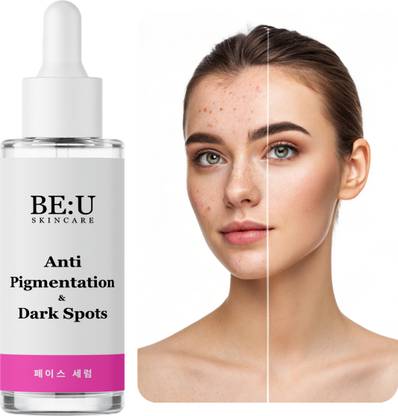 Be U Skin Brightening Face Serum – Dark Spot Corrector, Reduces Pigmentation, Melasma & Sun Spots –