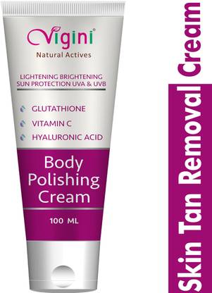 Vigini Skin Brightening Lightening Underarms Whitening Pigmentation Tan Removal Cream Scrub