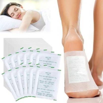 FIKNER Foot Patch Pain Stress Relief Body Cleansing Toxins Remover Adhesive Pads