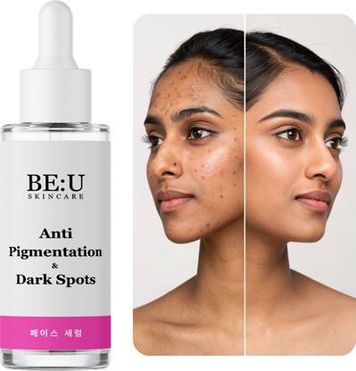 Be U Alpha Arbutin, Vitamin C & Niacinamide Face Serum – Fades Dark Spots, Pigmentation & Brightens Overall Tone