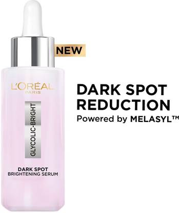 L'Oréal Paris Glycolic Bright 8%[Melasyl+Niacinamide]face serum for brightening Dark Spots