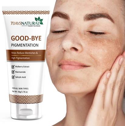 7days natural Bye Bye Pigmentation Blemishes Face Cream, For Pigmentation & Blemish Removal