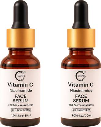 slukrl Vitamin C Serum with Niacinamide for Daily Glow