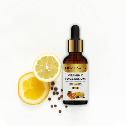 Ourcares Face Serum: Kakadu Plum, Acai Berry & Rice Water, For Radiant & Glowing Skin