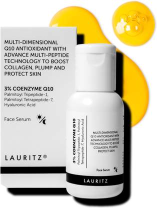Lauritz 3% Coenzyme Q10 Face Serum For Anti-Aging & Boost Collagen