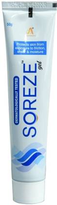 Soreze Pressure Ulcer Prevention, Silicon Based Gel For Skin Soothing & Pain Relief