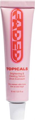 TOPICALS Faded Brightening & Clearing Serum | Reduces Dark Spots, Hyperpigmentation & Acne Scars (pack of 1)