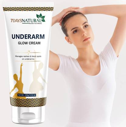 7days natural Dark UnderArm Glow Whitening Cream Intimate Area Whitening cream Dark Spots Corrector | black Skin whitening brightening Lightening Cream