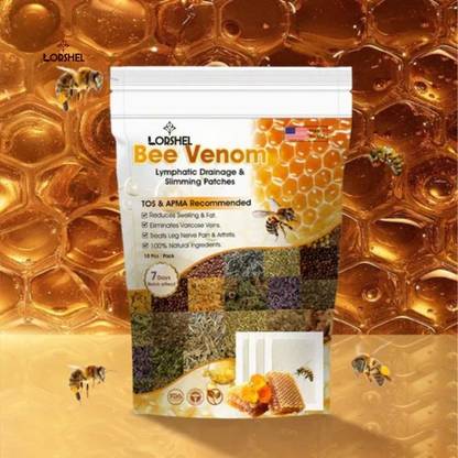 LORSHEL Bee Venom Foot Patches Detoxification Patches Patch Kit