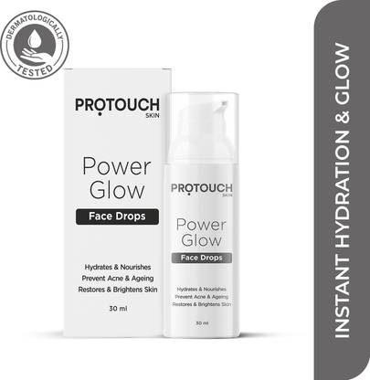 PROTOUCH SKIN Power Glow Face Serum |Non Sticky|Deep Hydrating Moisturiser with Korean Actives