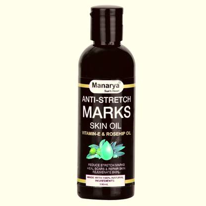 Manarya Sun's Heart Original Anti Stretch Marks Oil for Hardcore Gym Person