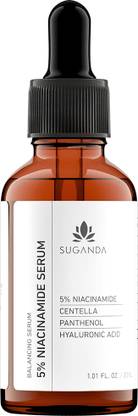 SUGANDA SKINCARE Suganda 5% Niacinamide Face Serum, Reduces Acne, Acne Marks & Blemishes(30ml)