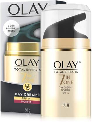 OLAY Total Effects Day Cream with Vitamin B5, Niacinamide, SPF15