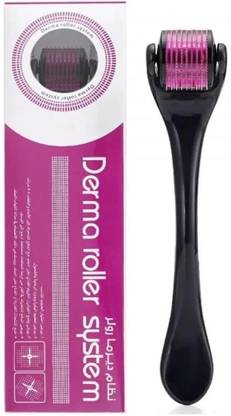 misuhrobir Derma Roller 0.5mm for Beard Growth and Skin Care | Titanium Microneedle Roller for Men - Promote Hair Growth & Enhance Skin Elasticity