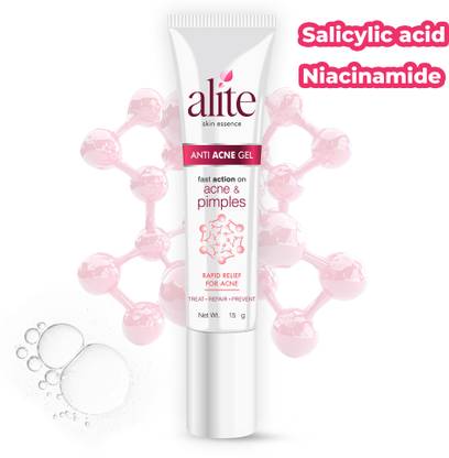 alite Anti-Acne Gel with Salicylic Acid Neem & Niacinamide Fast Acting Formula