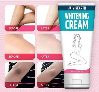 Jaivik Earth Best Whitening Cream For Armpit, Knees,Elbows, Instant Result
