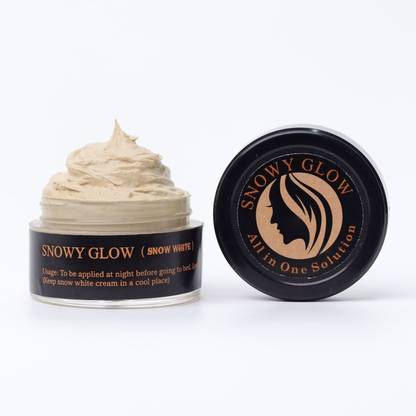 snowyglow Night Face Cream for Brightening & Glowing Skin,Reduces Dark Spots,Dullness,Uneven Skin,Pigmentation,Winkle & Fine Lines For Men & Women