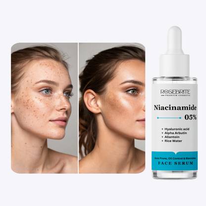 RoseBrite Skin Plumping Face Serum That Moisturizes Deeply, Smooths Wrinkles, and Helps Restore Elasticity for Healthy-Looking Skin