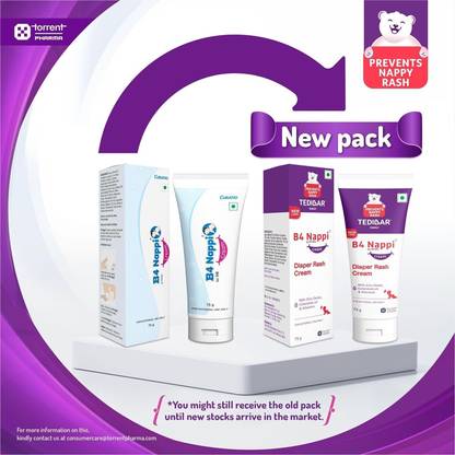 B4 Nappi Diaper rash cream