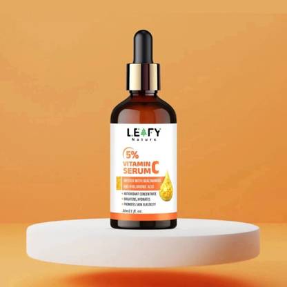 Leafy nature LeafyNature Vitamin C Face Serum for Glowing Skin, Anti-Aging, Dark Spot Removal