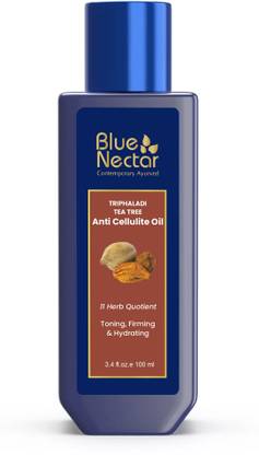 Blue Nectar Triphaladi Slimming Oil, Natural Fat Loss Oil for Skin Firming of Women & Men