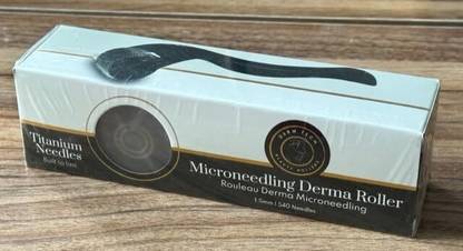 Ramya beauty care RDD Derma Roller With 0.5mm 540 Titanium Alloy Micro Needles