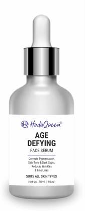 HUDA QUEEN AGE DEFYING FACE SERUM Corrects Pigmentation, Skin Tone & Dark Spots, Reduces Wrinkles & Fine Lines