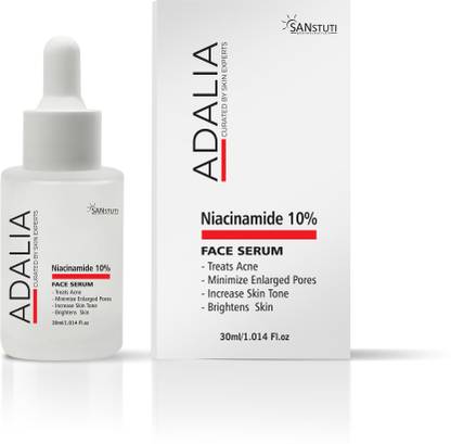 Adalia Niacinamide 10% Face Serum | Brightens Skin, Reduces Acne & Pores | Lightweight Daily Serum for Glowing, Even-Toned Skin
