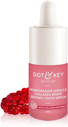 Dot & Key Pomegranate & Retinol Anti Ageing Serum for Face|Reduces Fine Lines & Wrinkles