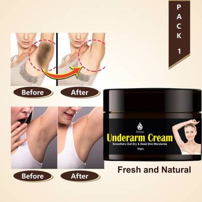 6Drops Underarm Whitening Cream enrich Alpha Arbutin ,Niacinamide , Vitamin E 50g