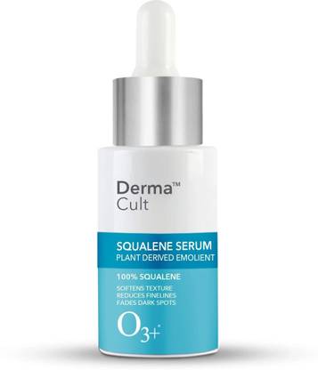 O3+ Derma Cult 100% Squalene Facial Oil to Moisturise, Nourish and Reduce Finelines
