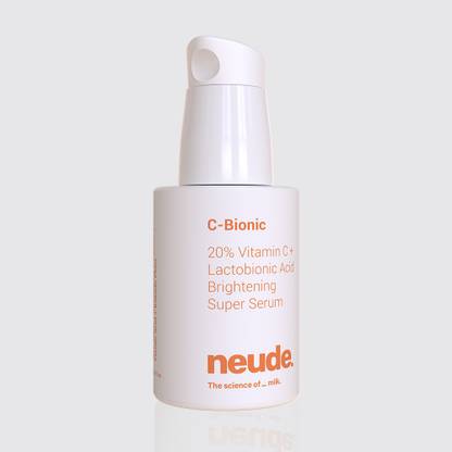 Neude C-Bionic 20% Vitamin C Serum with Lactobionic Acid for 24h Hydration & Skin Brightening