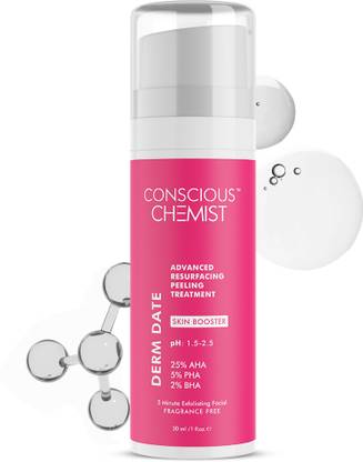 Conscious Chemist 25% AHA, 2% BHA & 5% PHA Peeling | Advanced Resurfacing & Exfoliating Serum