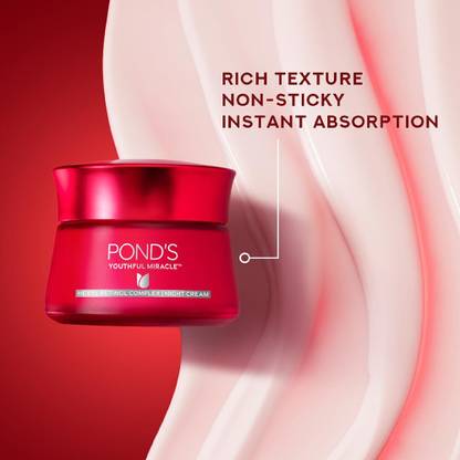 POND's New Age Miracle, Youthful Glow, All Night Cream Cream