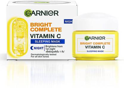 GARNIER Skin Naturals, Night Cream, Bright Complete Vitamin C Yoghurt