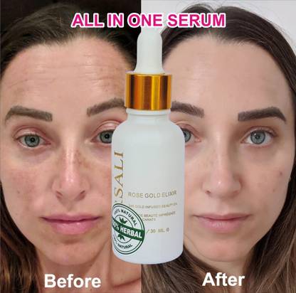 AMR BEAUTY All In One Face Serum for Clear Glowing Skin, Reduces Dullness, Hydrates & Repairs Skin