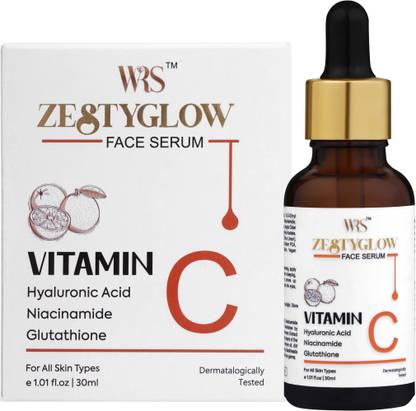 WHITEROSESHINE Zesty Glow Vitamin C Face Serum for Any Skin - No Side Effect